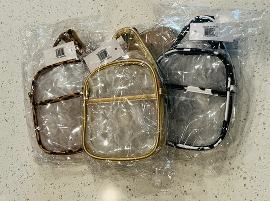 Clear Sling Stadium Bag