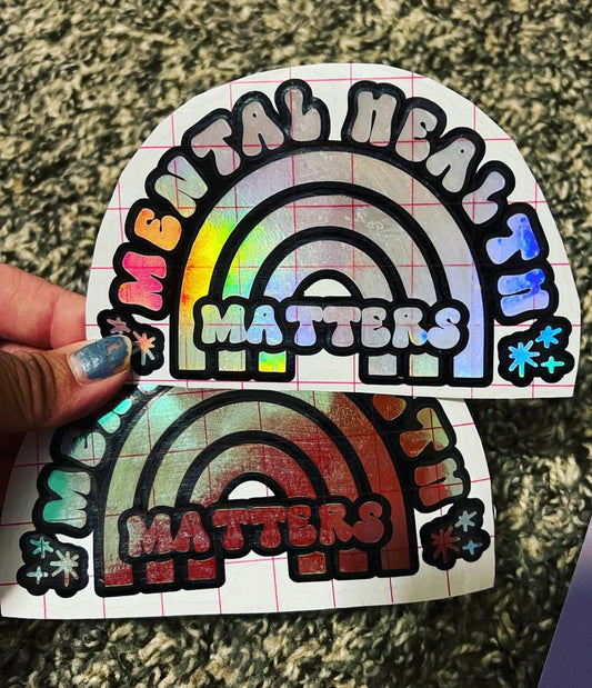 Mental Health Matters Decal