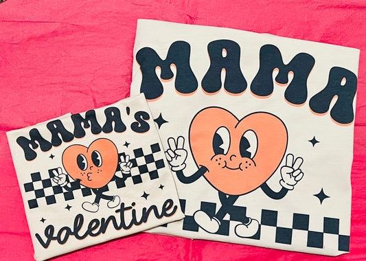 Mama Valentine's Day Tee