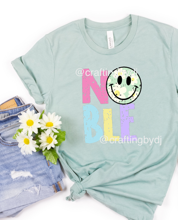 Spring Smiley Noble T-shirt