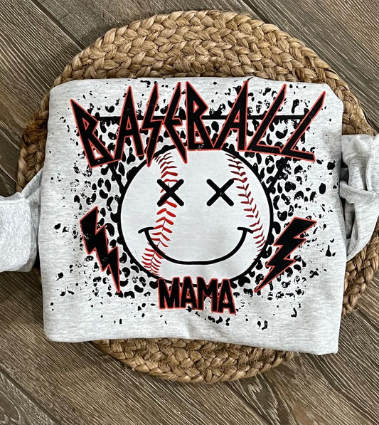 Retro Baseball Mama Sweater